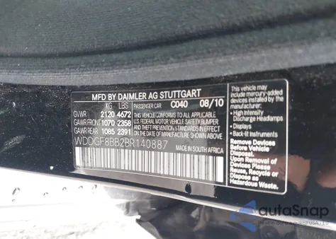 2011 Mercedes-Benz C 300 Luxury 4Matic из США, поврежденный, VIN WDDGF8BB2BR140887